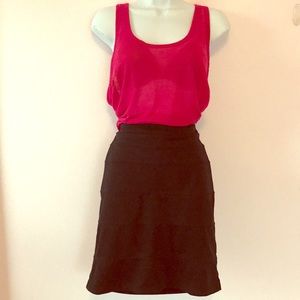NWOT Shaping Black Pencil Skirt